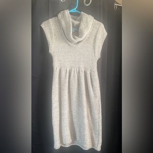 Short sleeve sweater dress